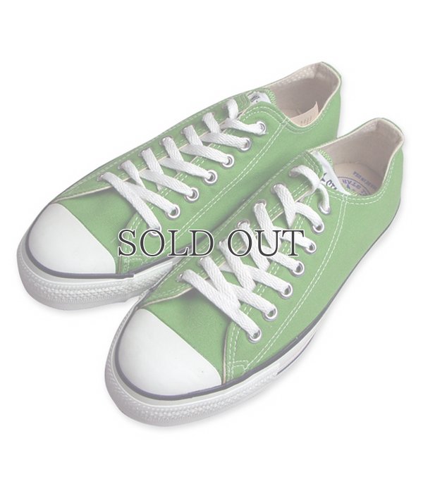 画像1: 【価格改定】CONVERSE デッドストックコンバースオールスター(BAMBOO GREEN : 16423)(IRREGULAR) 【RE-STOCK】