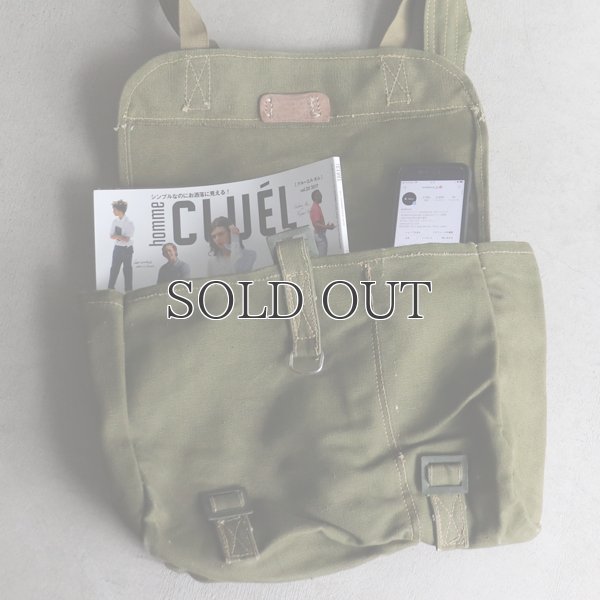 画像2: DEAD STOCK  / Romanian Army Canvas Shoulder Bag（ルーマニア軍 キャンバス ショルダーバッグ）