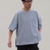 画像8: VORTEX 8オンス（MVS天竺）サイドスリット ハーフスリーブ ボクシーTee【MADE IN JAPAN】『日本製』/ Upscape Audience