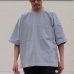 画像4: VORTEX 8オンス（MVS天竺）サイドスリット ハーフスリーブ ボクシーTee【MADE IN JAPAN】『日本製』/ Upscape Audience