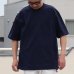 画像7: Basque 10オンス ( バスク天竺 ) ドローコード ヘムアジャスター ハーフスリーブ Tシャツ【MADE IN JAPAN】『日本製』/ Upscape Audience