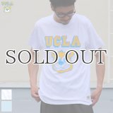 6.2oz丸胴UCLA"BEAR"オールドプリントTEE / Audience