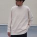 画像5: Basque10オンス（バスク天竺）フレンチボーダー モックネック ボクシー Tee【MADE IN JAPAN】『日本製』/ Upscape Audience