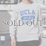 【RE PRICE/価格改定】UCLA"UCLA EST.1919 BRUINS"クルーネック長袖ライトスウェット / Audience