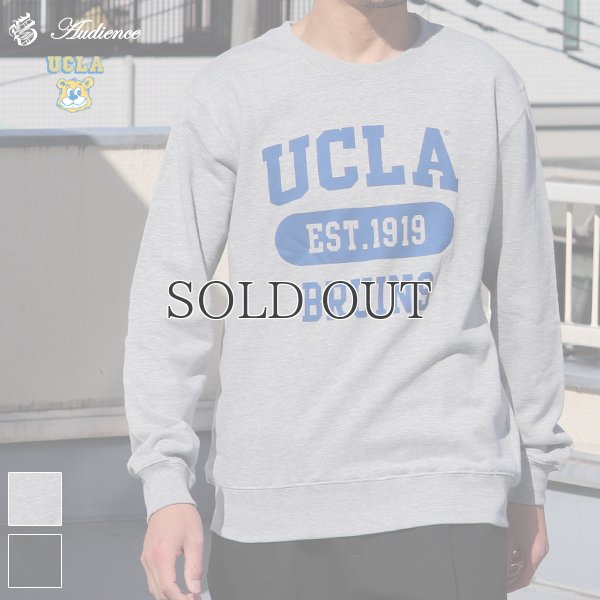 画像1: 【RE PRICE/価格改定】UCLA"UCLA EST.1919 BRUINS"クルーネック長袖ライトスウェット / Audience