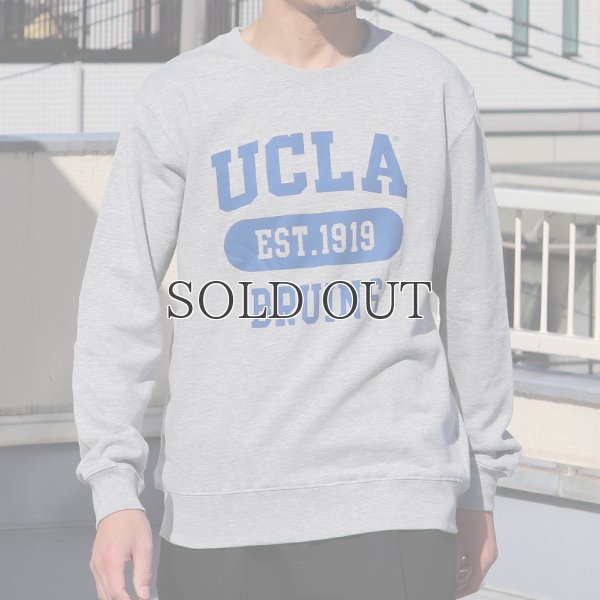 画像2: 【RE PRICE/価格改定】UCLA"UCLA EST.1919 BRUINS"クルーネック長袖ライトスウェット / Audience