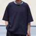 画像5: 「丹後」度詰天竺(6オンス)2トーンネック ハーフスリーブTシャツ【MADE IN JAPAN】『日本製』/ Upscape Audience