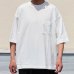 画像2: 「丹後」度詰天竺 (6オンス) 胸ポケ付き クルーネック ハーフスリーブ Tシャツ【MADE IN JAPAN】『日本製』/ Upscape Audience (2)