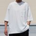 画像3: 「丹後」度詰天竺 (6オンス) 胸ポケ付き クルーネック ハーフスリーブ Tシャツ【MADE IN JAPAN】『日本製』/ Upscape Audience