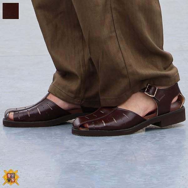 画像1: DEAD STOCK / CZECH MILITARY”GURKHA SANDAL” Brown（チェコ軍 グルカサンダル / ブラウン）