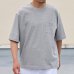 画像2: 「丹後」度詰天竺（6オンス）クルーネック グラスポケ付 ハーフスリーブ Tシャツ【MADE IN JAPAN】『日本製』/ Upscape Audience (2)