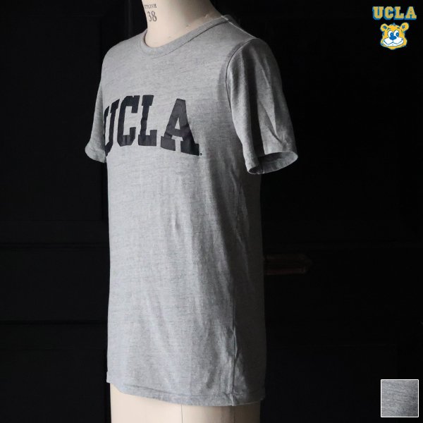 画像1: 【RE PRICE / 価格改定】UCLA "UCLA"日本製ボディクラックプリント半袖Tシャツ / Upscape Audience