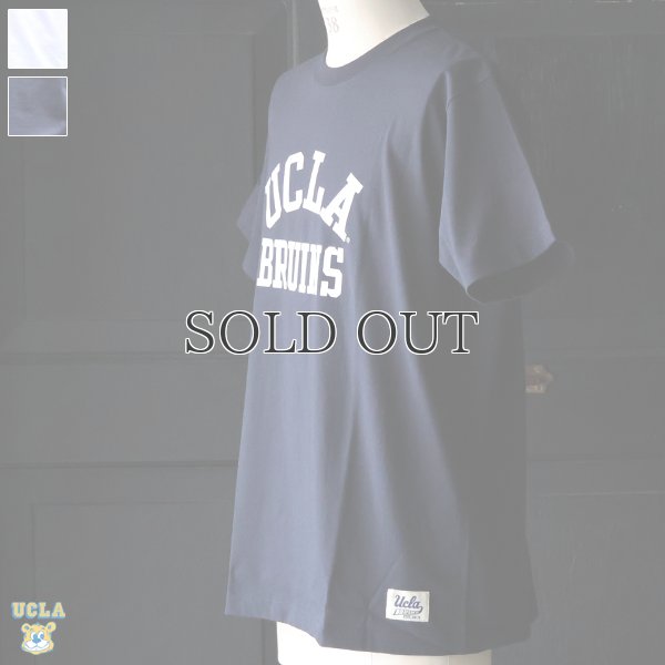 画像1: 6.2oz丸胴UCLA"BRUINS"オールドプリントTEE / Audience