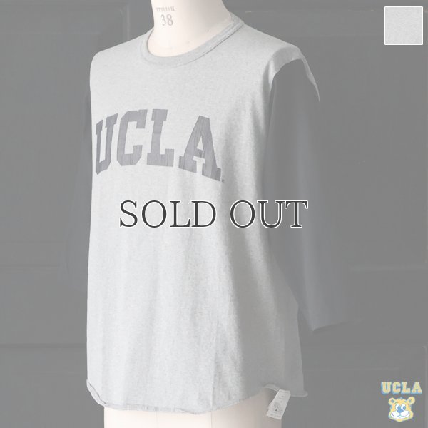 画像1: オールドプリント"UCLA"ヴィンテージセットインベースボールアンダーTEE / Audience