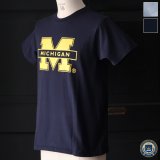 【RE PRICE / 価格改定】MICHIGAN "M" C/N S/S 6.6oz オールドプリントT / Audience