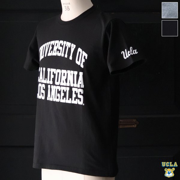 画像1: 【RE PRICE / 価格改定】UCLA"UNIVERSITY CALIFORNIA LOS ANGELES"C/N S/S 6.6oz オールドプリントT / Audience