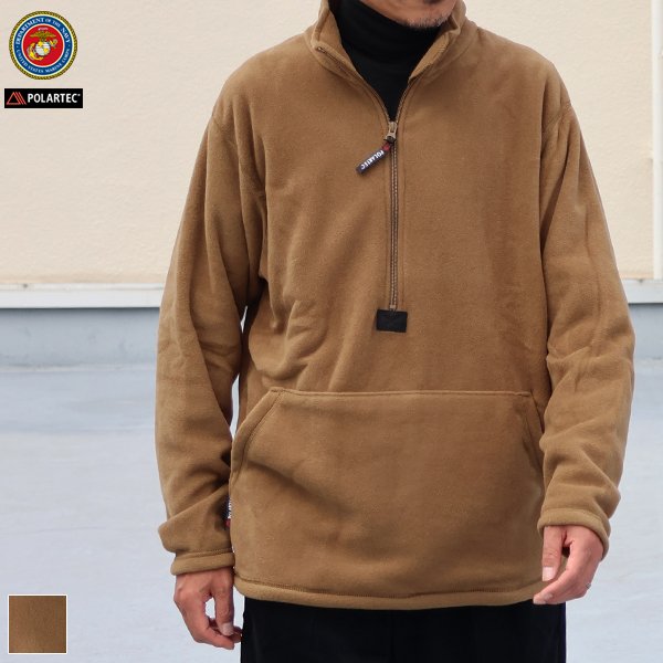 画像1: USMC  POLARTEC FLEECE PULL OVER（米軍海兵隊ポーラテック フリース プルオーバー）/ デッドストック