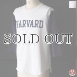 オールドプリント"HARVARD"ヴィンテージセットインベースボールアンダーTEE / Audience