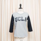 More photos1: オールドプリント"UCLA"ヴィンテージセットインベースボールアンダーTEE [Lady's] / Audience