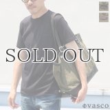 デッドストックレインカモテント生地×Leather Travel Tote Bag 【送料無料】 / Upscape Audience VASCO