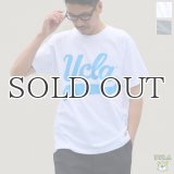 6.2オンス丸胴BODY UCLA"UCLAオールドプリント"TEE / Audience