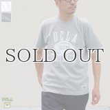 6.2オンス丸胴BODY UCLA"FOOTBALLオールドプリント"TEE / Audience