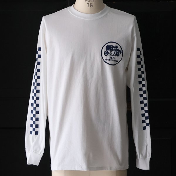 画像2: 【RE PRICE / 価格改定】360°SPORTS WEAR（スリーシックスティスポーツウェア）"CIRCLE" 6oz米綿丸胴L/S Tee/ Audience