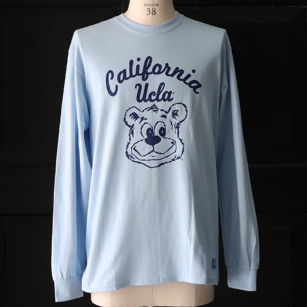 画像2: 【RE PRICE / 価格改定】UCLA"California BERA" 6oz米綿丸胴L/S Tee/ Audience