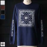【RE PRICE / 価格改定】BRONZE AGE（ブロンズエイジ）16/-天竺 プリント L/S TEE/ Audience