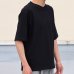 画像4: 「丹後」度詰天竺 (6オンス) グラスポケット付き オーバーラップ ハーフスリーブ Tシャツ【MADE IN JAPAN】『日本製』/ Upscape Audience