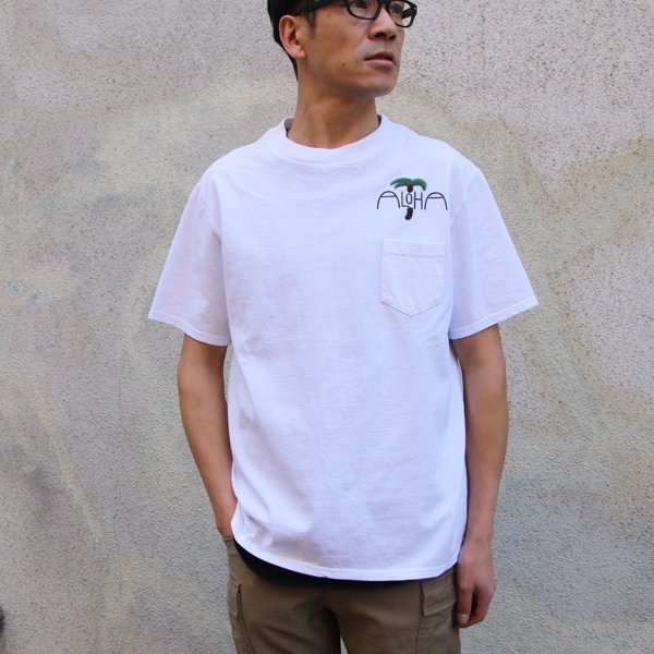 画像2:  【RE PRICE/価格改定】Riding High / P&E COMBI S/S TEE(ALOHA)【MADE IN JAPAN】『日本製』