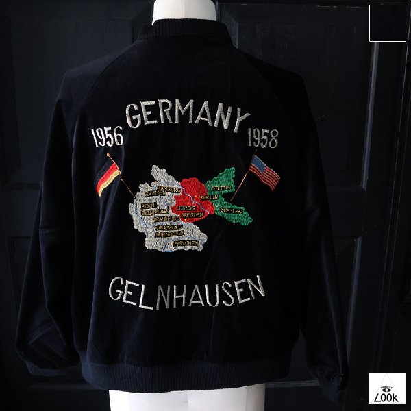 画像1: THRIFTY LOOK スリフティールック(tl24f001) /  SOUVENIR GERMANY JACKET REVERSIBLE