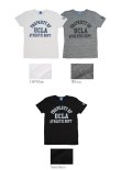 画像4: UCLA"PROPERTY OF UCLA ATHLETIC DEPT"三素材混カレッジプリント半袖クルーネックTシャツ [Lady's] / Audience (4)