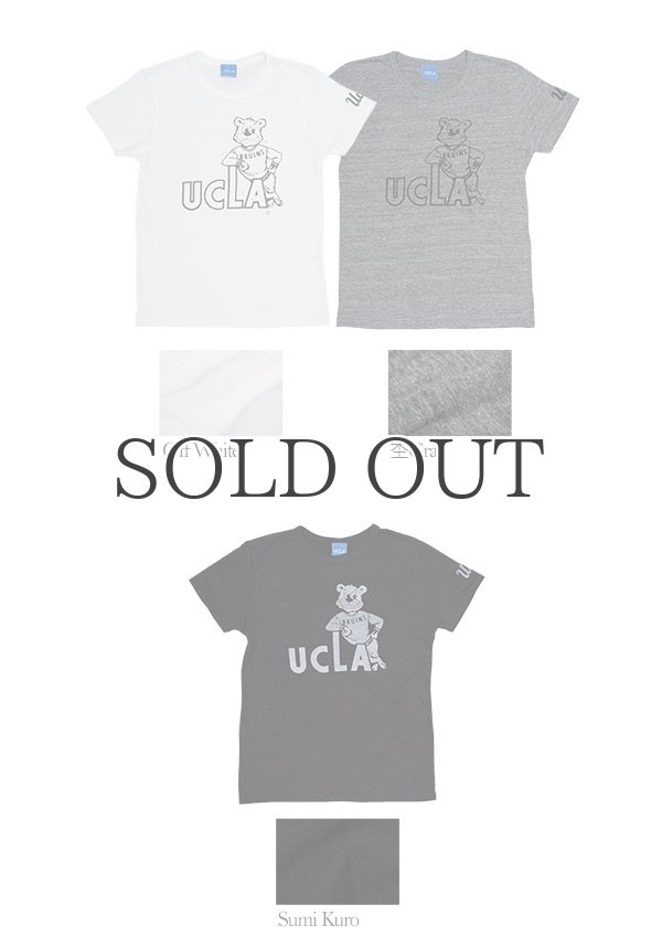 画像4: UCLA"UCLA BRUINS"三素材混カレッジプリント半袖クルーネックTシャツ [Lady's] / Audience (4)