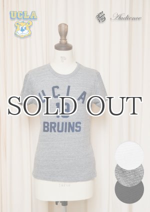 画像: 【RE PRICE / 価格改定】UCLA"UCLA 19 BRUINS"三素材混カレッジプリント半袖クルーネックTシャツ [Lady's] / Audience