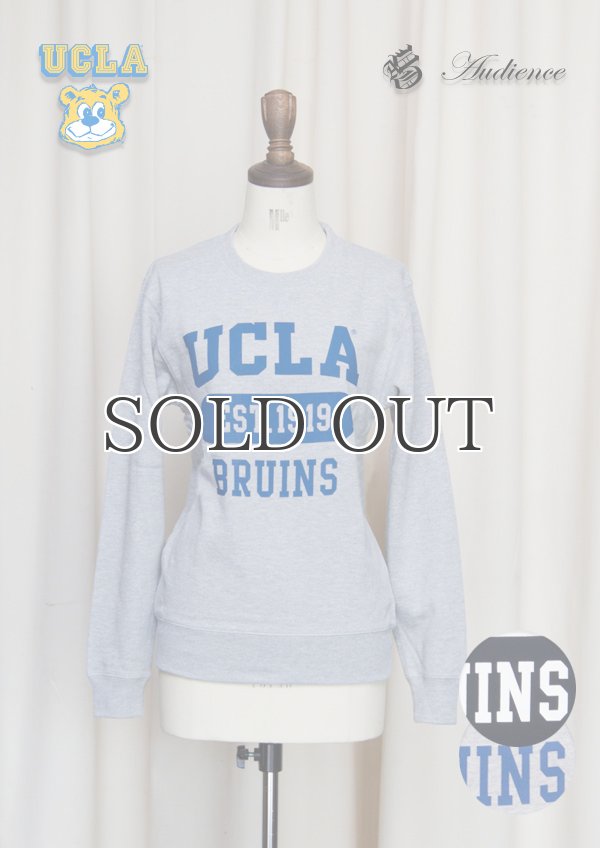 画像1: UCLA"UCLA EST.1919 BRUINS"クルーネック長袖ライトスウェット [Lady's] / Audience (1)