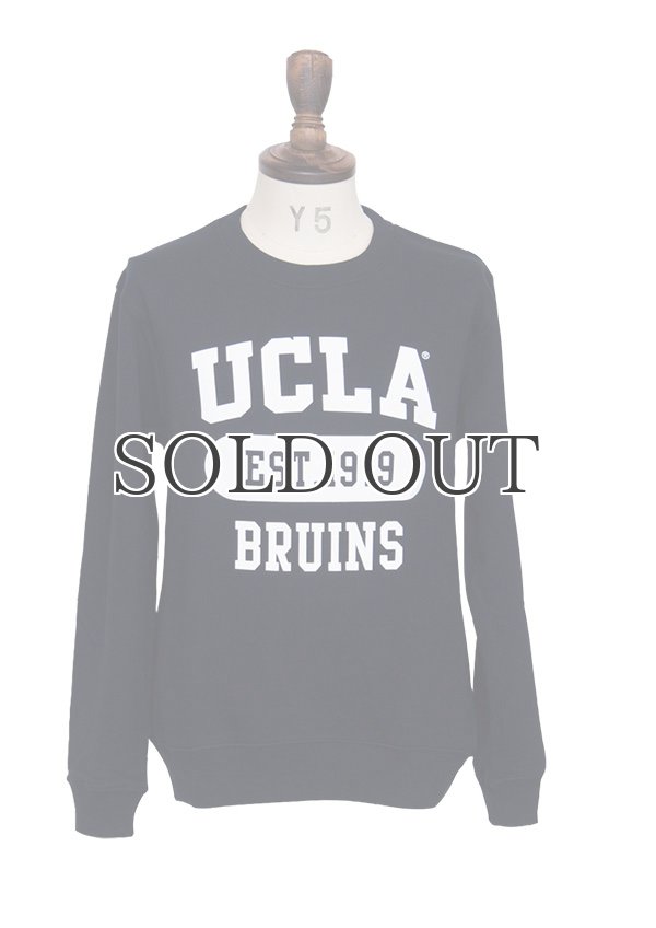 画像2: UCLA"UCLA EST.1919 BRUINS"クルーネック長袖ライトスウェット [Lady's] / Audience (2)