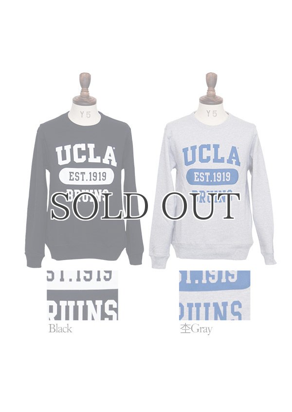 画像4: UCLA"UCLA EST.1919 BRUINS"クルーネック長袖ライトスウェット [Lady's] / Audience (4)