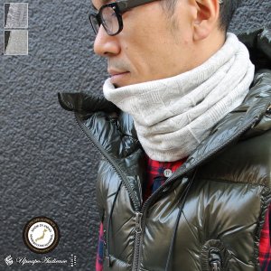 画像: 【RE PRICE/価格】シルクドジャガードリバーシブルネックウォーマー/キャップ【MADE IN JAPAN】 / Upscape Audience