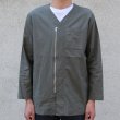 画像24: 【RE PRICE / 価格改定】ソフトリネンキャンバス ARMY ZIP 9分袖 ジャケット『日本製』/ Upscape Audience (24)