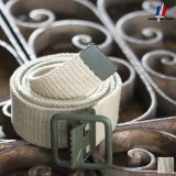 画像: DEAD STOCK/FRENCH OPEN BUCKLE CANVAS BELT (フランス陸軍 オープンバックル キャンバスペルト）