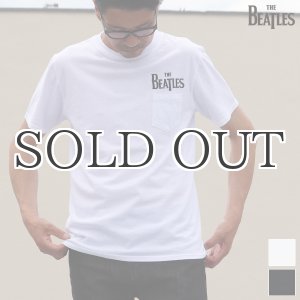 画像: BEATLES ロゴ刺繍USAファブリック丸胴国産ポケットTEE【FABRIC MADE IN USA】【ASSEMBLED IN JAPAN】『日本製』/ Upscape Audience