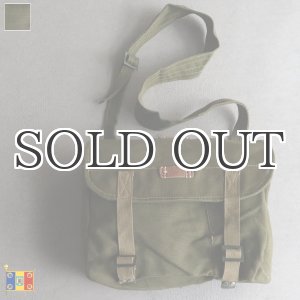 画像: DEAD STOCK  / Romanian Army Canvas Shoulder Bag（ルーマニア軍 キャンバス ショルダーバッグ）