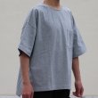 画像17: VORTEX 8オンス（MVS天竺）サイドスリット ハーフスリーブ ボクシーTee【MADE IN JAPAN】『日本製』/ Upscape Audience (17)