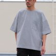 画像2: VORTEX 8オンス（MVS天竺）サイドスリット ハーフスリーブ ボクシーTee【MADE IN JAPAN】『日本製』/ Upscape Audience (2)