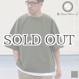 画像: VORTEX 8オンス（MVS天竺）サイドスリット ハーフスリーブ ボクシーTee【MADE IN JAPAN】『日本製』/ Upscape Audience