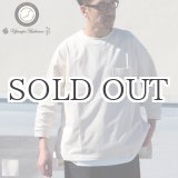 画像: VORTEX 8オンス（MVS天竺）サイドスリット 七分袖 ボクシーTee【MADE IN JAPAN】『日本製』/ Upscape Audience