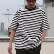 画像13: Basque 10オンス ( バスク天竺 ) ドローコード ヘムアジャスター ハーフスリーブ Tシャツ【MADE IN JAPAN】『日本製』/ Upscape Audience (13)