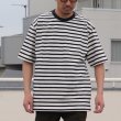 画像12: Basque 10オンス ( バスク天竺 ) ドローコード ヘムアジャスター ハーフスリーブ Tシャツ【MADE IN JAPAN】『日本製』/ Upscape Audience (12)