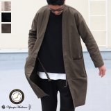 画像: 綿麻ムラ糸サージサムエガウン_Coat【MADE IN JAPAN】『日本製』/ Upscape Audience